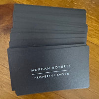 Modern Black Accountant Lawyer or Professional