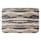 Modern Black And White Bathroom Rug Bath Mat