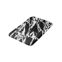 Modern Black and White Bold Marble Pattern