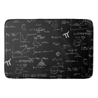 Modern Black and White Math Pattern