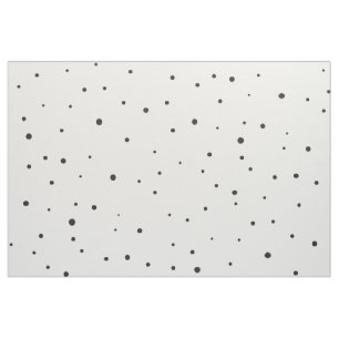 Modern Black and White or any Custom Colour Fabric