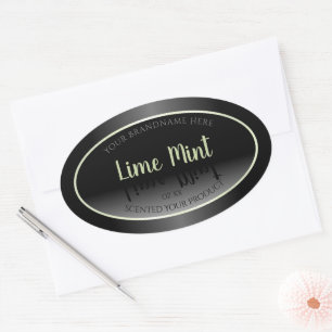 Modern Black and White Professional Product Labels