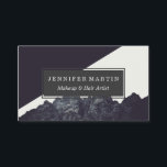 Modern Black and White Rocky Mountain Art Business Card<br><div class="desc">This modern and simple black and white rock art is perfect for the trendy and stylish individual. It's cool and contemporary design is great for many gifts and occasions. Enjoy this sophisticated and designer print for your next purchase!</div>
