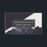 Modern Black and White Rocky Mountain Art Business Card<br><div class="desc">This modern and simple black and white rock art is perfect for the trendy and stylish individual. It's cool and contemporary design is great for many gifts and occasions. Enjoy this sophisticated and designer print for your next purchase!</div>