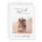 Modern black and white script 1 photo Christmas