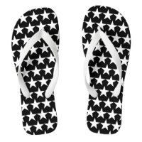Modern black and white stars pattern fun cute