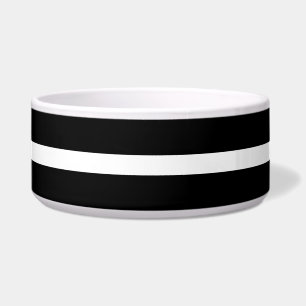Modern Black and White Stripe 