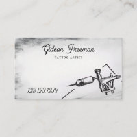 Modern Black and White Tattoo Machine