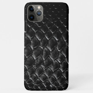 Modern Black Crocodile Case-Mate iPhone Case