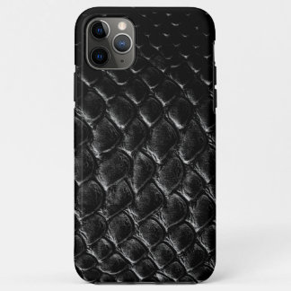 Modern Black Crocodile Case-Mate iPhone Case
