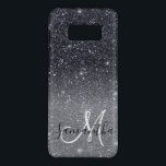 Modern Black Glitter Sparkles Personalised Name Case-Mate Samsung Galaxy S8 Case<br><div class="desc">Introducing our stunning Modern Black Glitter Sparkles Personalised Name product, available exclusively on Zazzle! Add a touch of elegance and sparkle to your everyday life with this custom-made item. Our Modern Black Glitter Sparkles Personalised Name product features a sleek black background adorned with mesmerising glittery sparkles. The combination of black...</div>