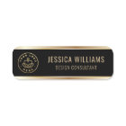 Modern Black Gold Business Logo