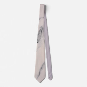 Modern black grey pink marble pattern  tie