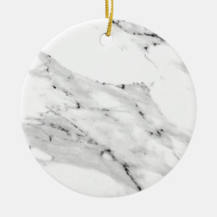 Modern black grey white marble pattern  ceramic tree decoration