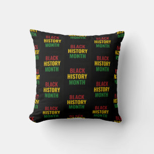Modern BLACK HISTORY MONTH Cushion