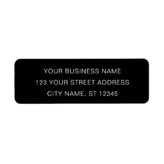 Modern Black Minimalist Elegant with Logo