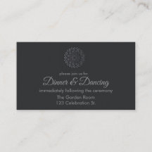 Modern Black Paper Cut Mandala Reception
