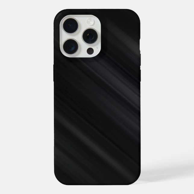 Modern Black Pattern  iPhone Case (Back)