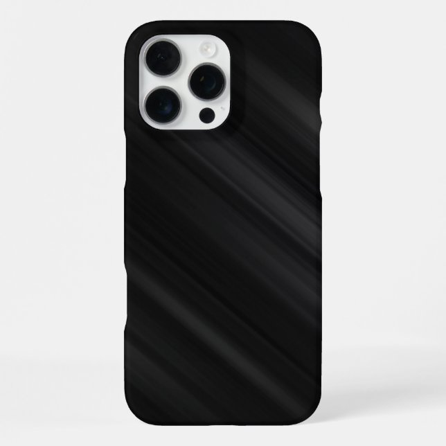 Modern Black Pattern  iPhone Case (Back)