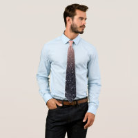 Modern Black & Pink Glitter Sparkles Name