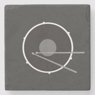 Modern Black Stone Coaster