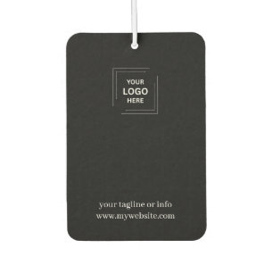 Modern Black Stylish Business Logo Car Air Freshen Freshener
