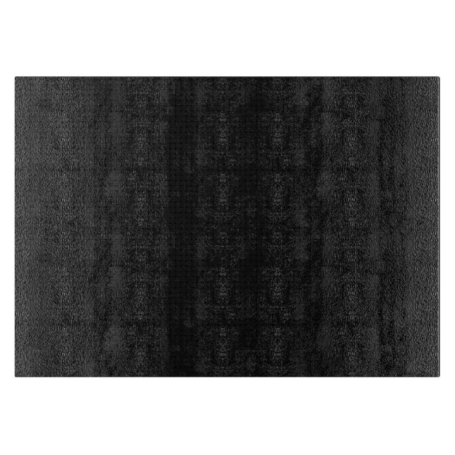 Modern Black Texture Cutting Board (Front)
