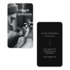 Modern Black & White Photo Tattoo Artist Salon