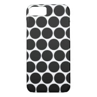 MODERN BLACK WHITE POLKA DOTS