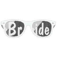 Modern black white triangles wedding Bride