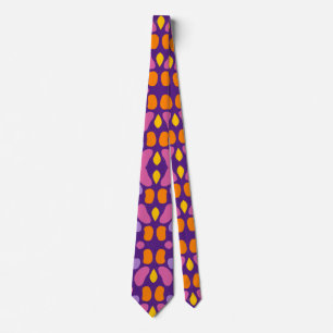 Modern Blob Swatch Pattern        Tie