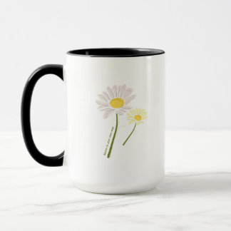 Modern "Bloom in Your Own Way" Mug