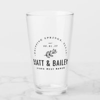 Modern Bloom Wedding Monogram