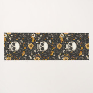 Modern Blossom Skull - Yogamatte Yoga Mat