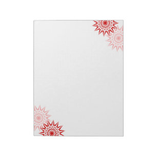 Modern Blossoms Notepad
