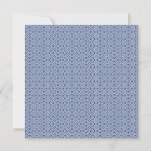 Modern Blue Circular Shapes Seamless Pattern Invitation