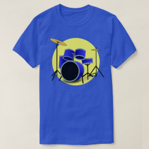 MODERN BLUE DRUM SET T-Shirt