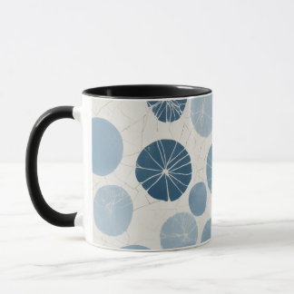 Modern Blue Geometric Mug
