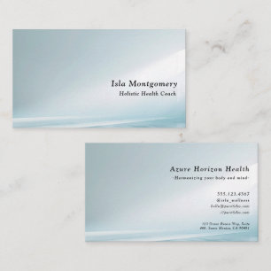 Modern Blue Gradient Business Card