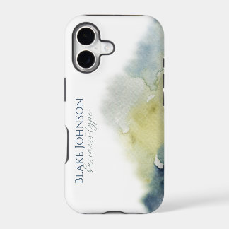 Modern Blue Green Watercolor Business Advertising