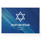 Modern Blue Grunge Bar Mitzvah