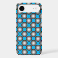 Modern Blue Polka Dot Pattern