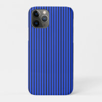 Modern Blue Striped Simple Chic Design