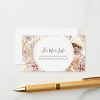 Modern Blush Floral | Wedding Website