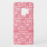 Modern Blush Pink Tropical Flowers Case-Mate Samsung Galaxy S9 Case<br><div class="desc">Modern Blush Pink Tropical Floral Pattern iPhone case with space for your name or monogram. Easy to customise with text,  fonts,  and colours. Created by Zazzle pro designer BK Thompson exclusively for Cedar and String; please contact us if you need assistance with the design.</div>