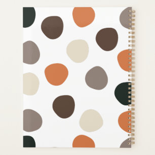 Modern Boho Abstract Pattern Planner