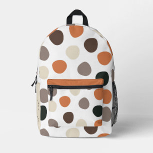 Modern Boho Abstract Pattern Printed Backpack