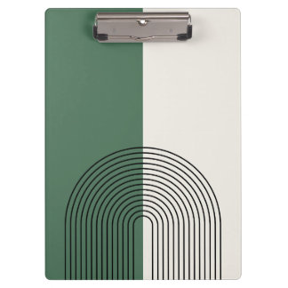 Modern Boho Abstraction Clipboard