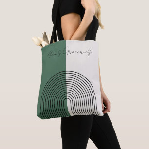 Modern Boho Abstraction Tote Bag