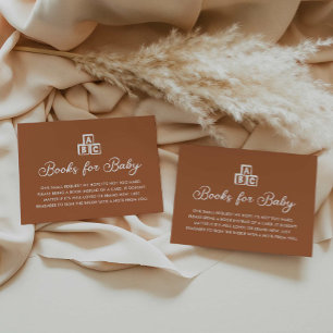 Modern Boho Books for Baby Card